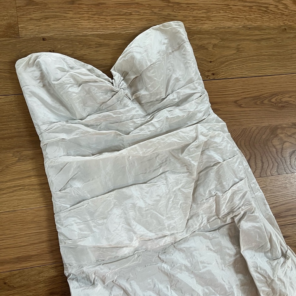 Designer vintage Nicole Miller wedding gown